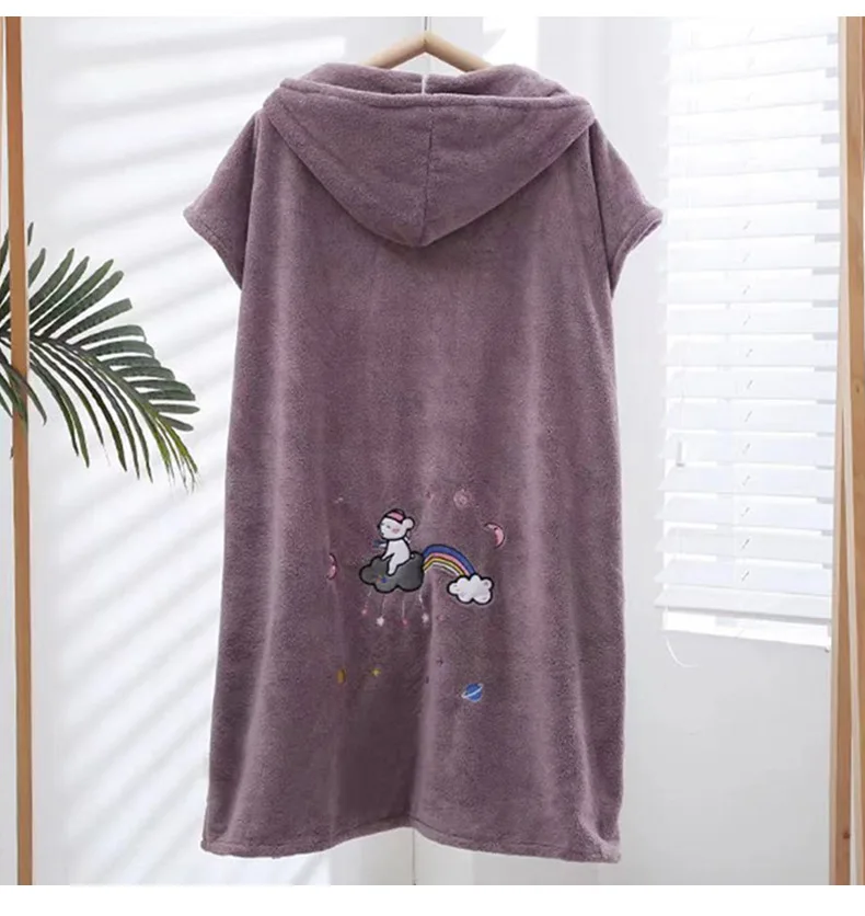 peignoir lavable en machine