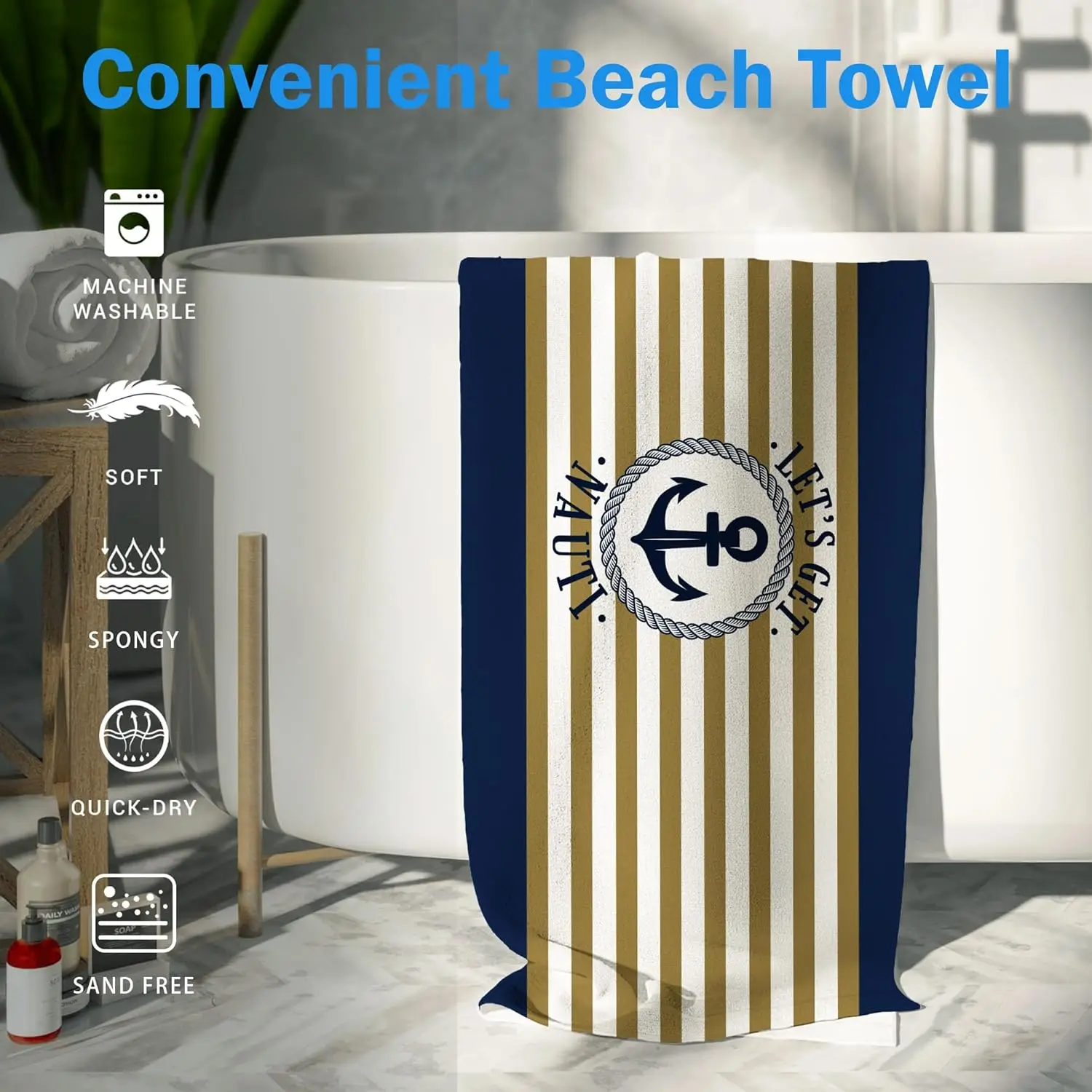 absorbante serviette maritime
