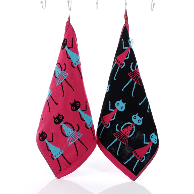serviette à motif animal