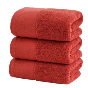 serviettes de toilette multicolor