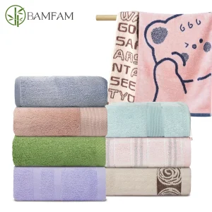 serviettes de sport en bambou