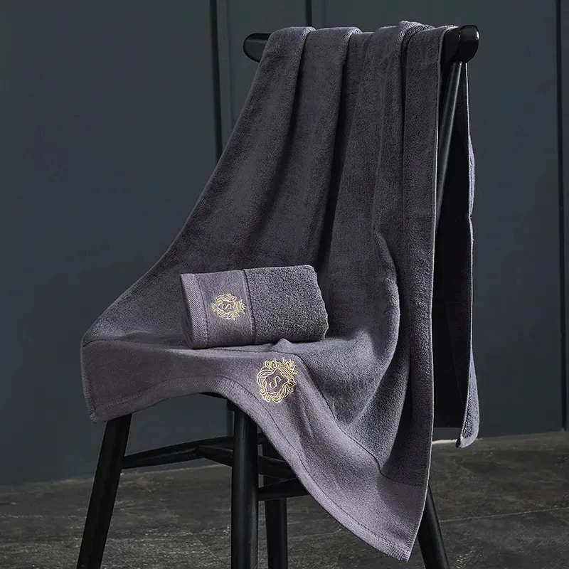 serviette absorbante bleue