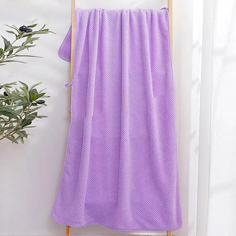 serviette de bain colorée
