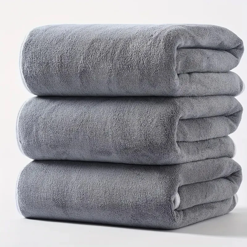 serviettes élégantes salle de bain