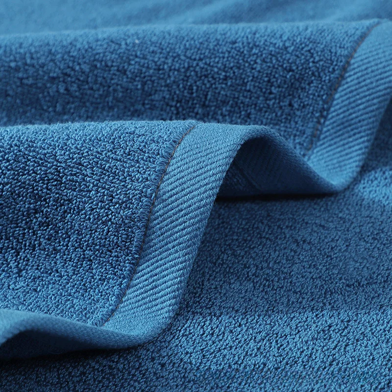 serviette bleue lettre