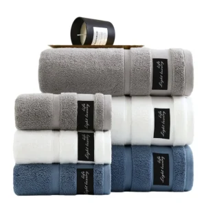 serviette de bain luxe