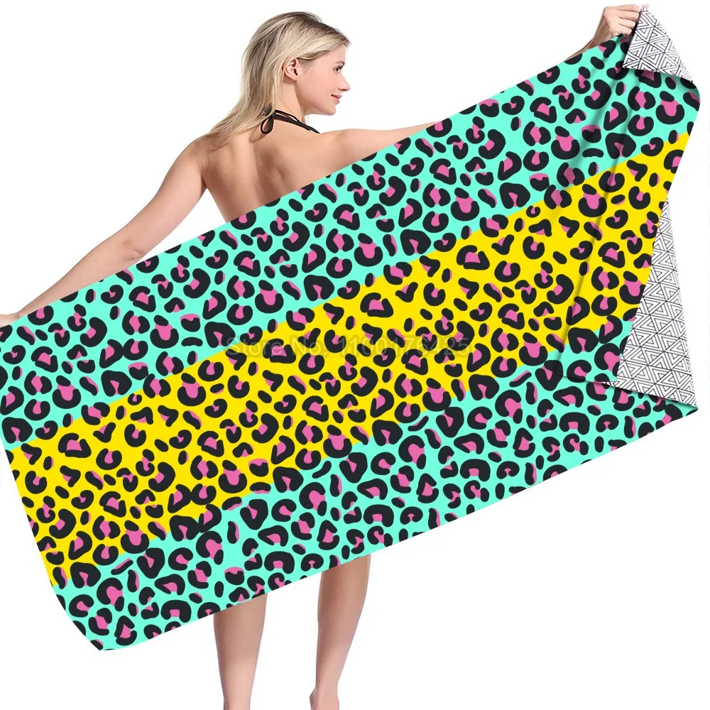 linge de bain léopard