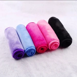 serviette démaquillante microfibre