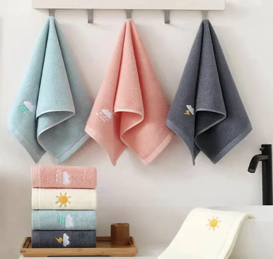 Lot de 4 serviette de toilettes – Image 2