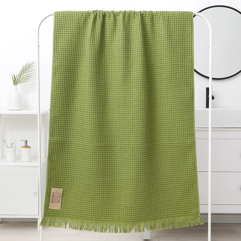 serviette bain artisanale