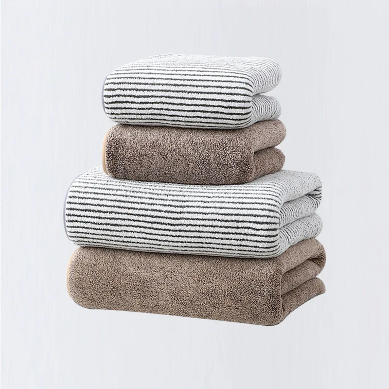 serviettes salle de bain élégantes