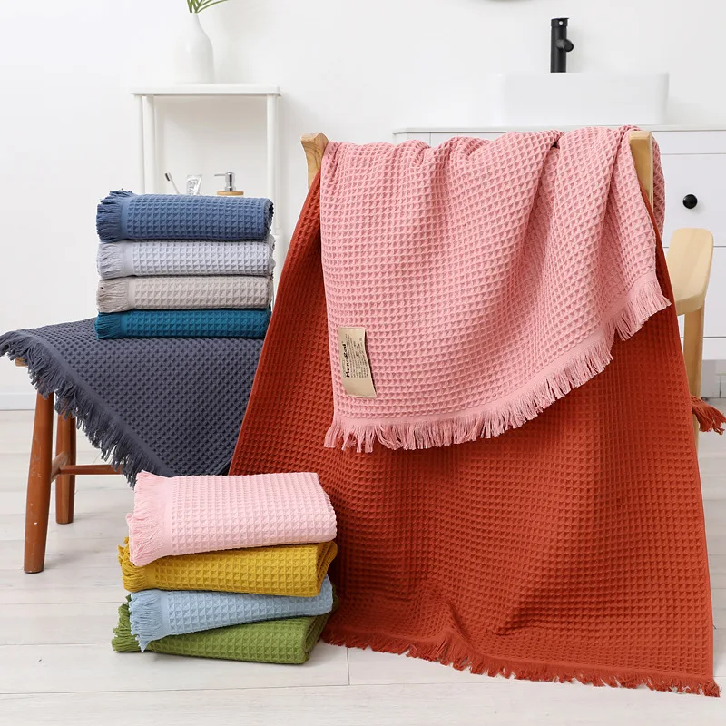 serviette gaufré moderne
