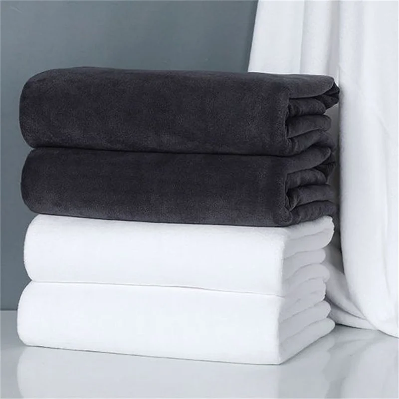 Grande Serviette de Bain blanche