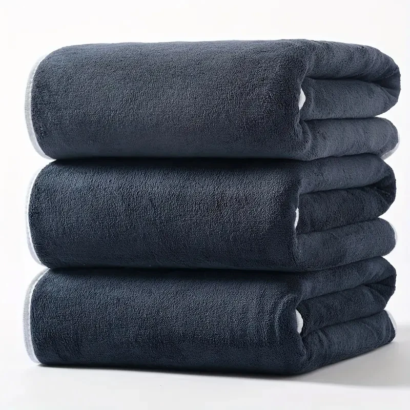 serviettes bain gris