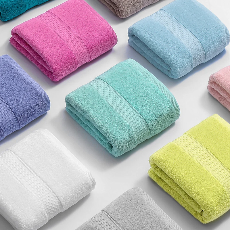 serviette bain moderne