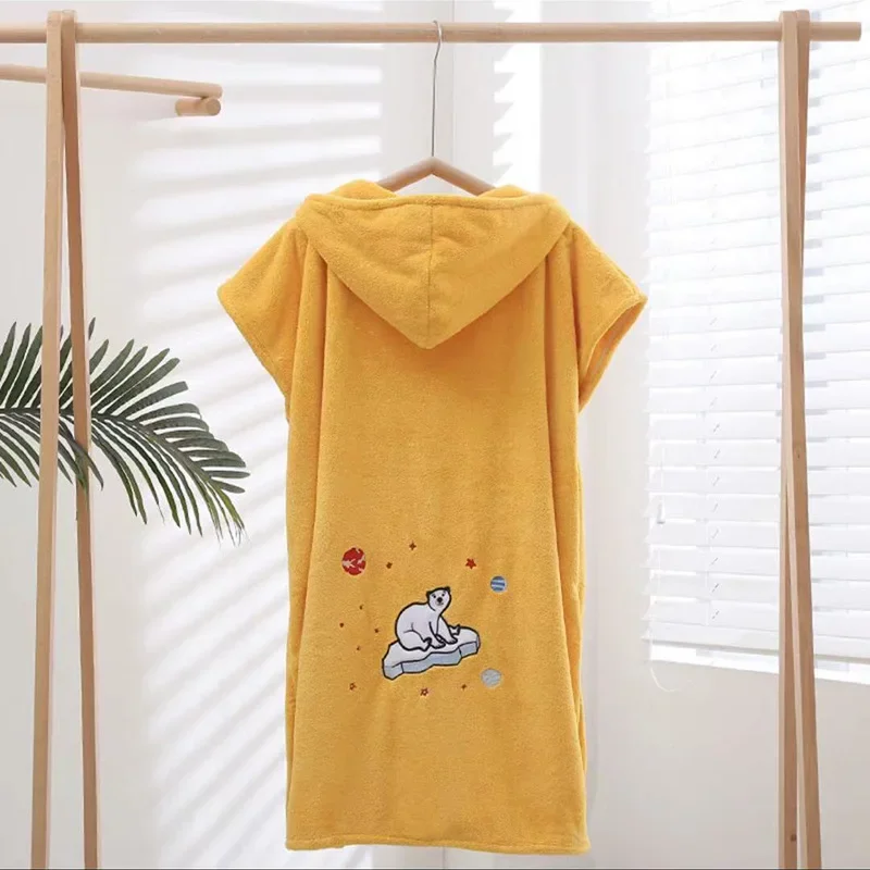 peignoir corail pour enfant