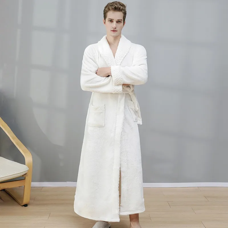 peignoir polaire chaud