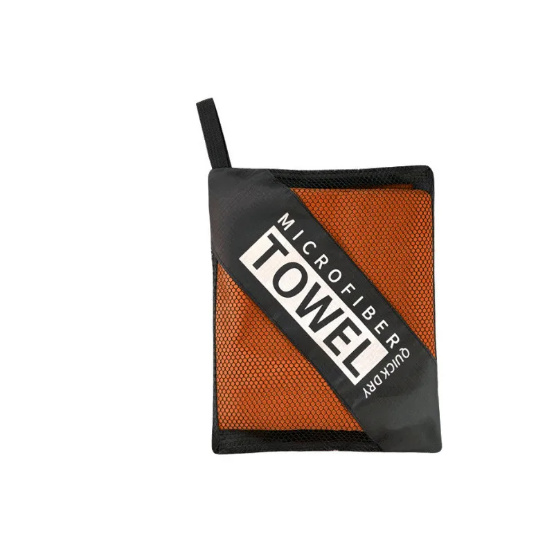 serviette de sport en action