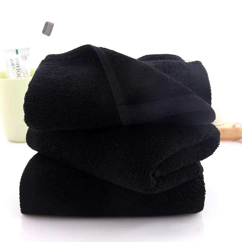élégante serviette noire