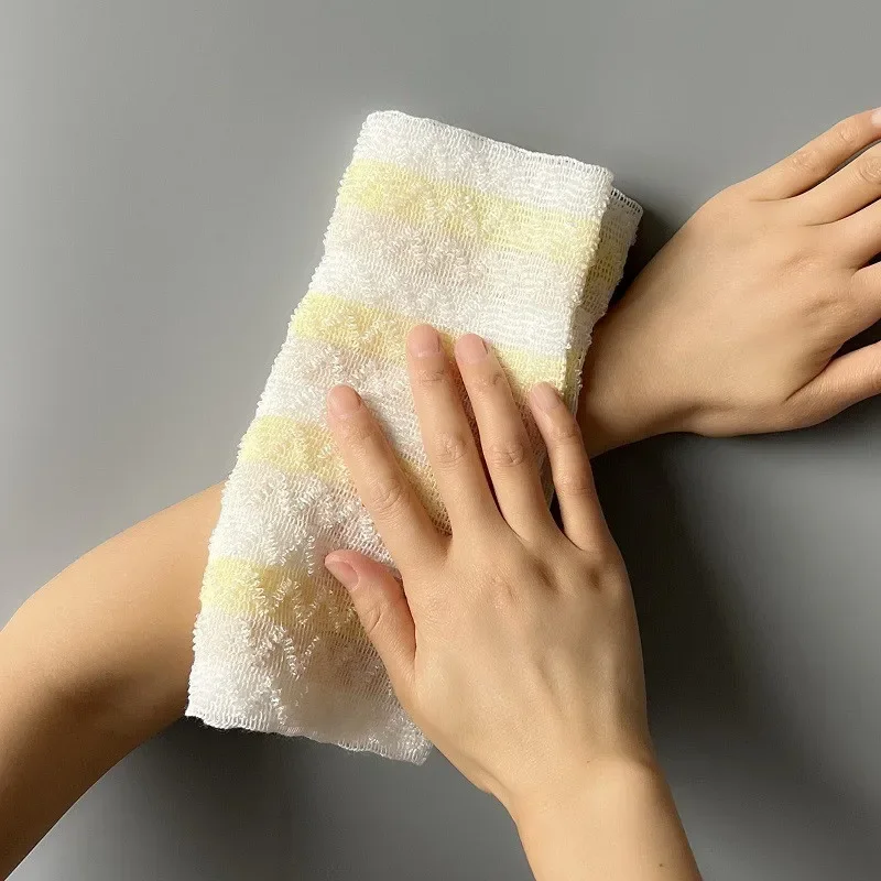 gant de toilette tricoté