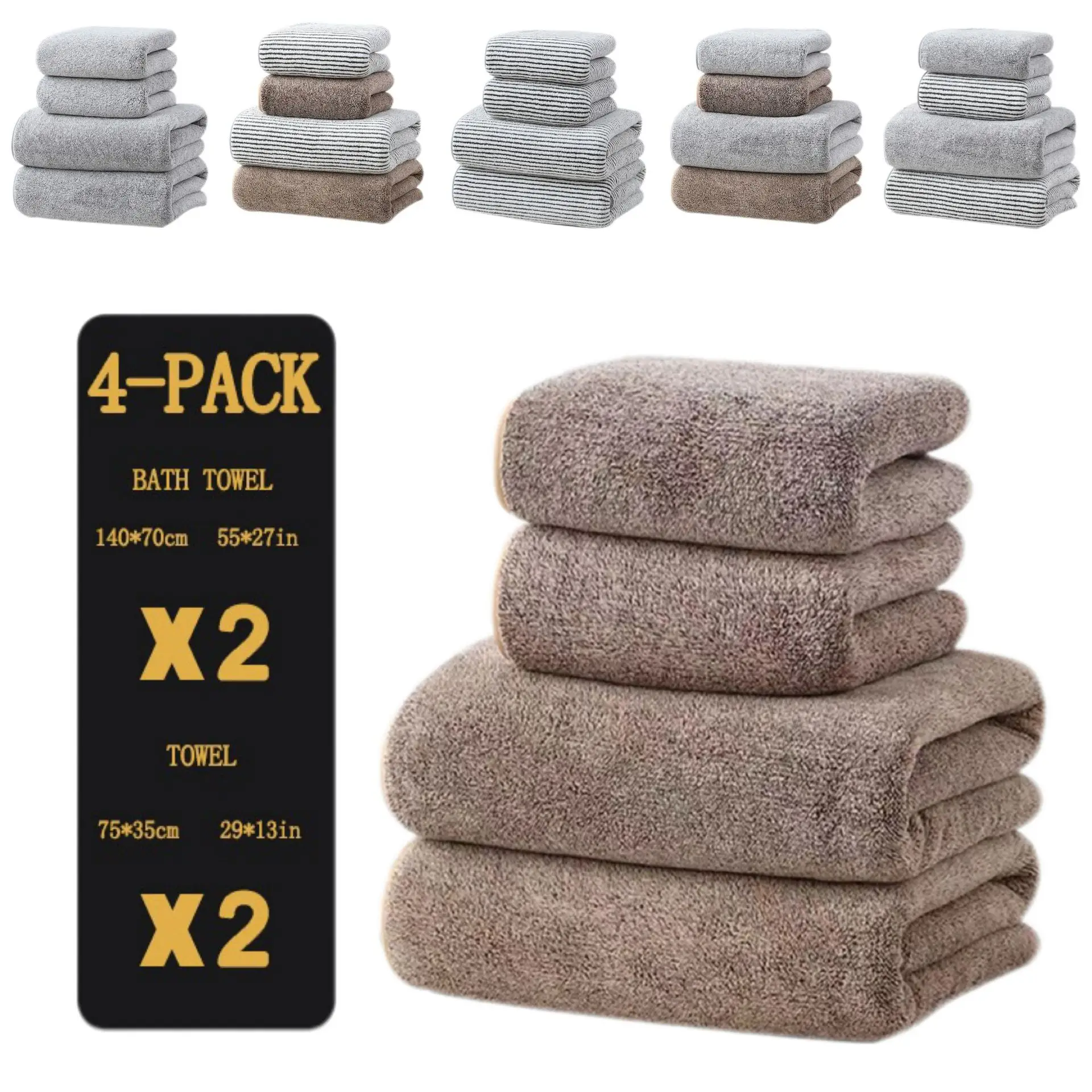 serviettes douces polyester