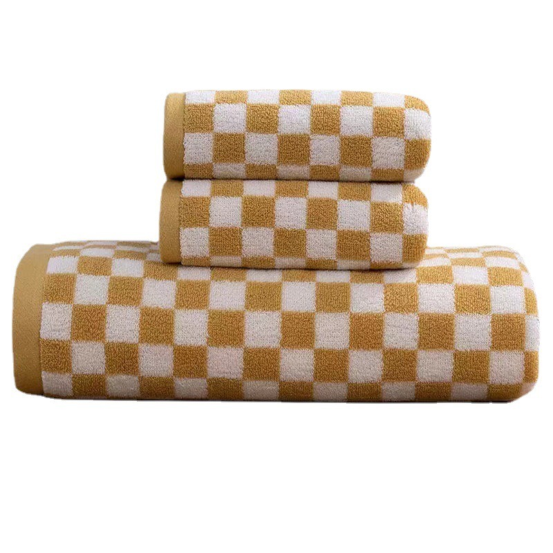 Serviette de bain à carreaux – Image 16
