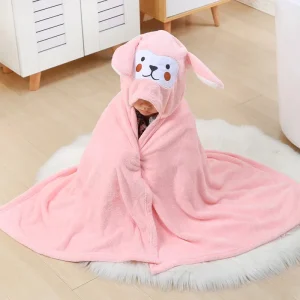 peignoir enfant motif animal