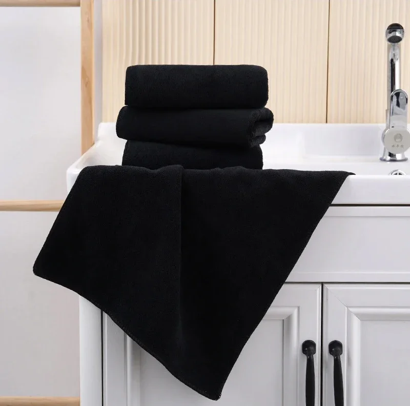 serviette sèche les cheveux microfibre