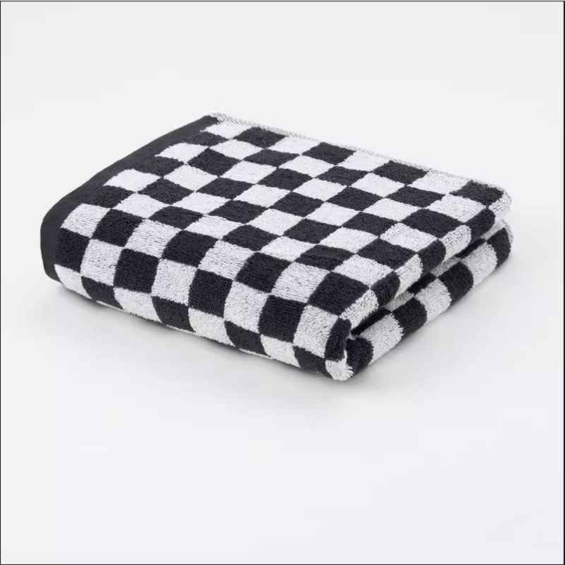 Serviette de bain à carreaux – Image 17
