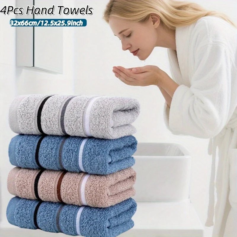 serviettes de toilette colorées