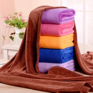 serviette bain luxe