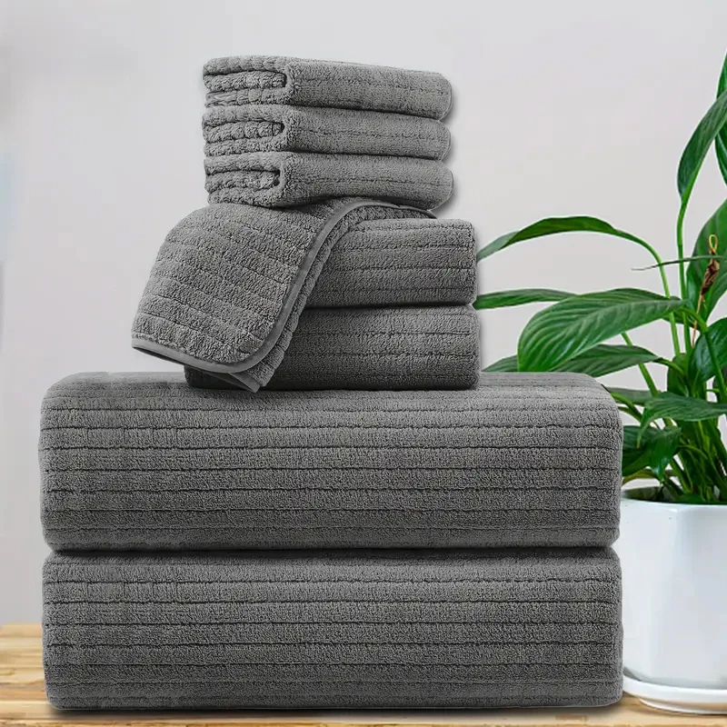 serviettes de salle de bain