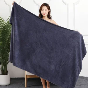 serviette de bain absorbante