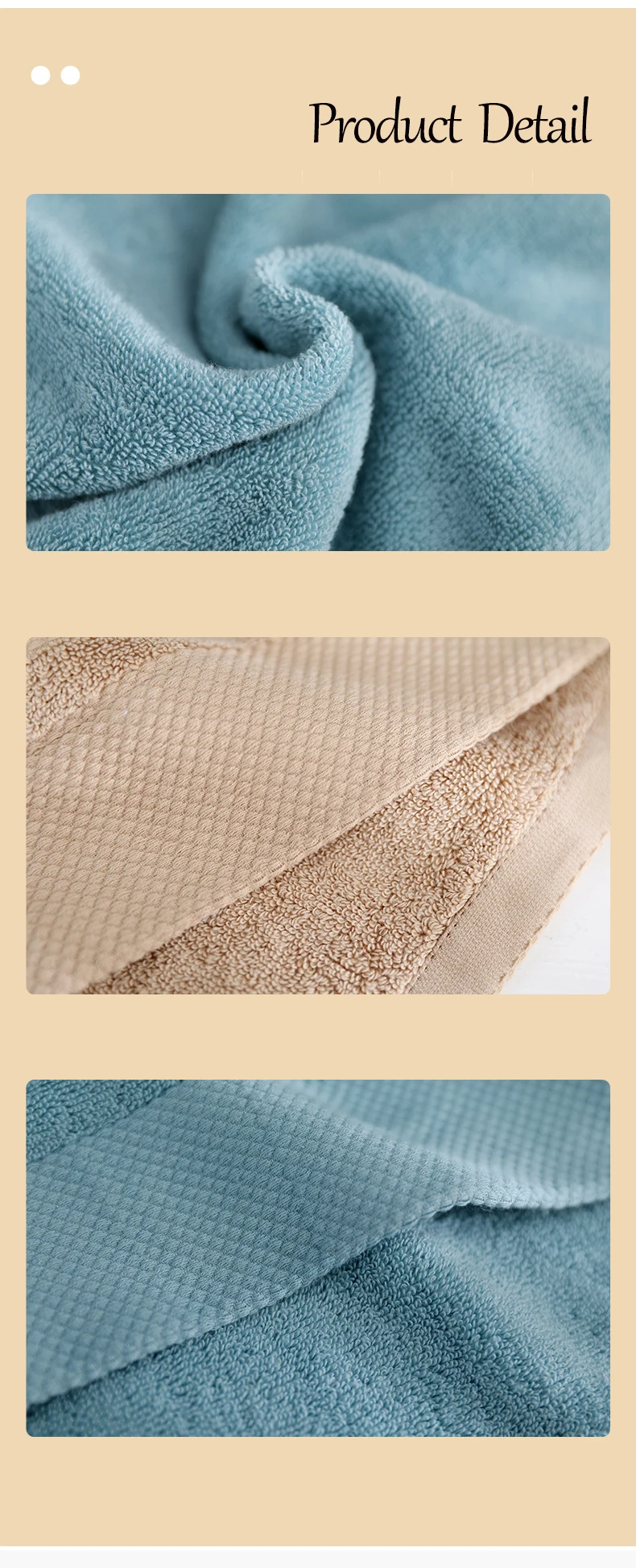 serviettes de toilette pour toute la famille