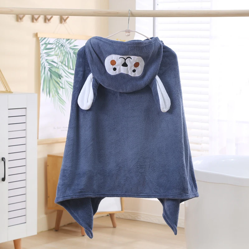 peignoir doux enfant