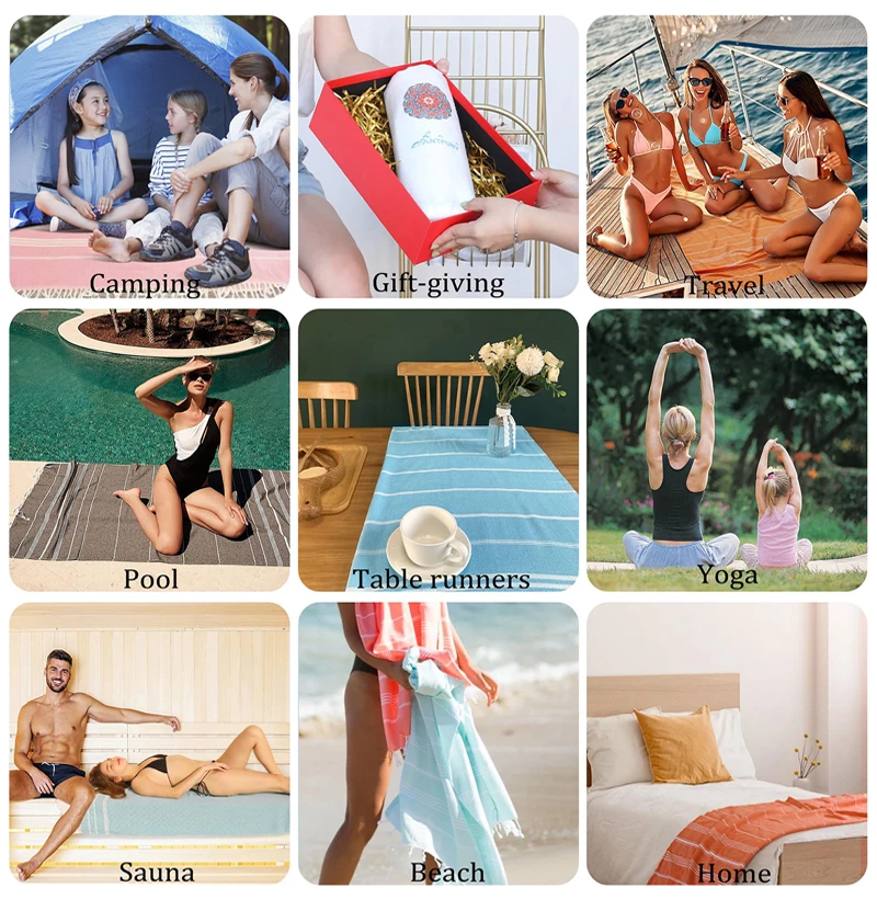 serviette durable de plage