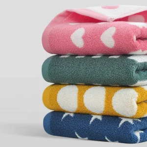 Serviette de bain enfant rétro