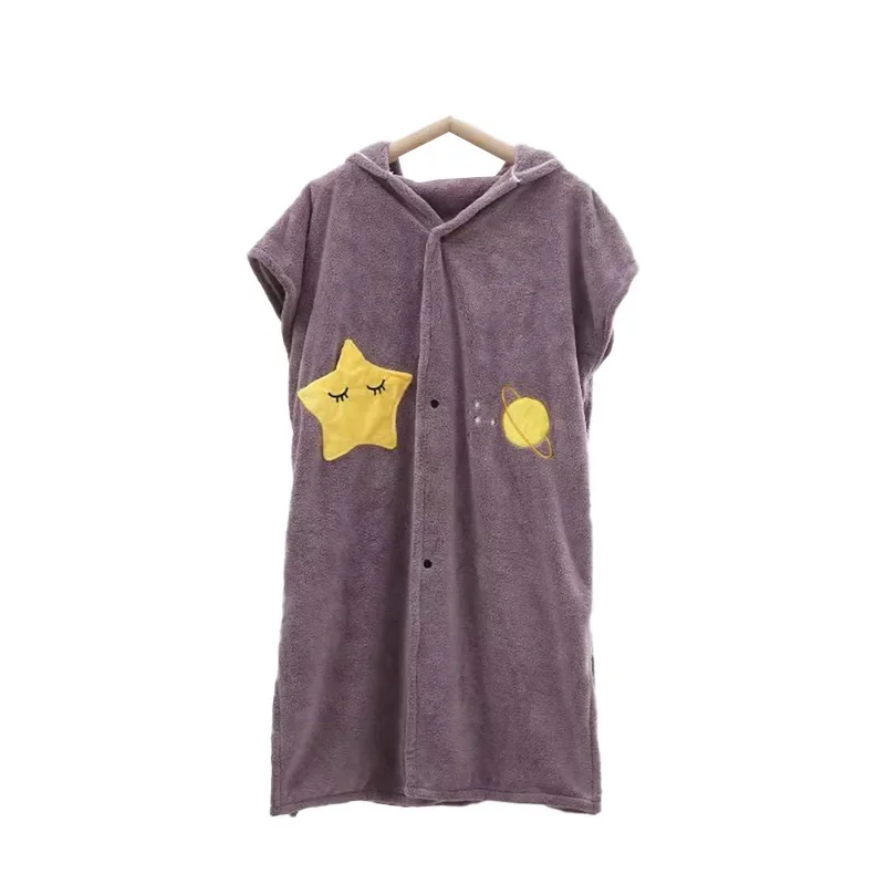 peignoir doux enfant