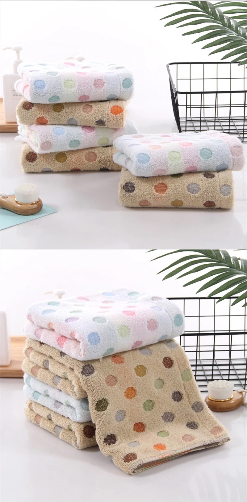 serviette jacquard