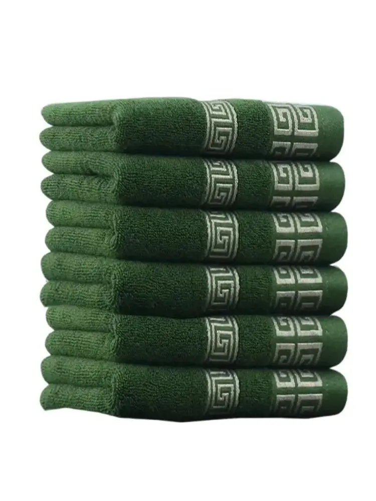 serviette verte absorbante