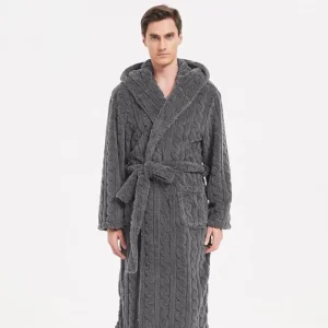 peignoir hommes velours